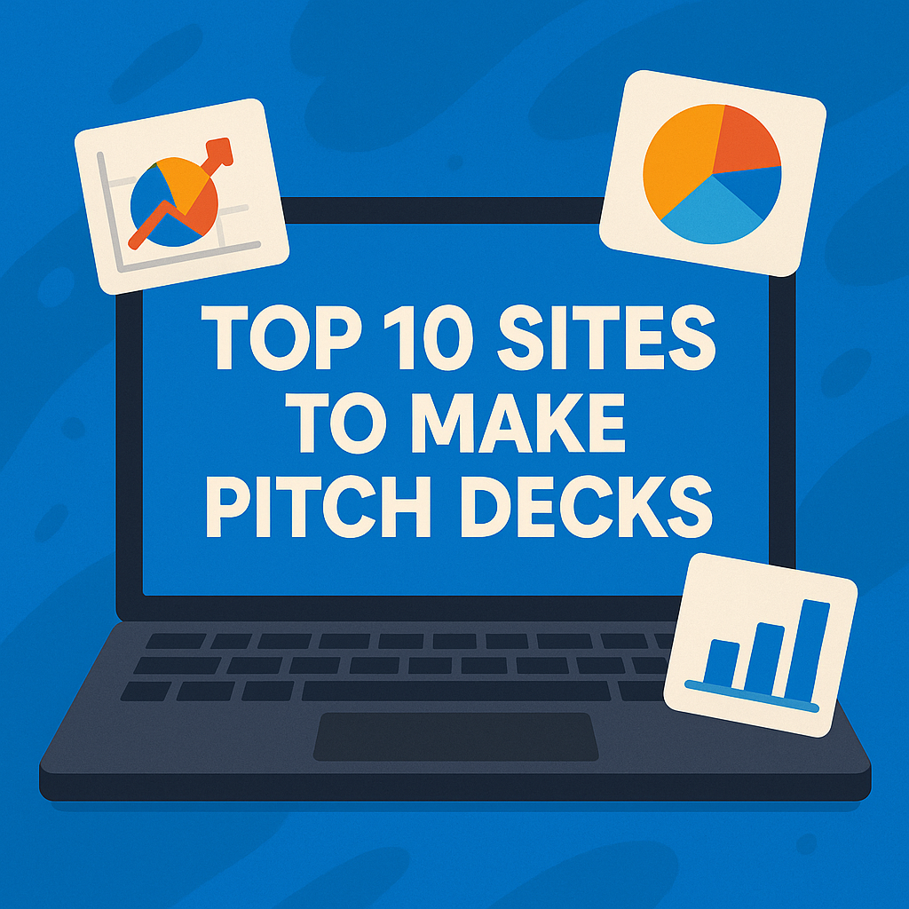 Pitch deck creation tools