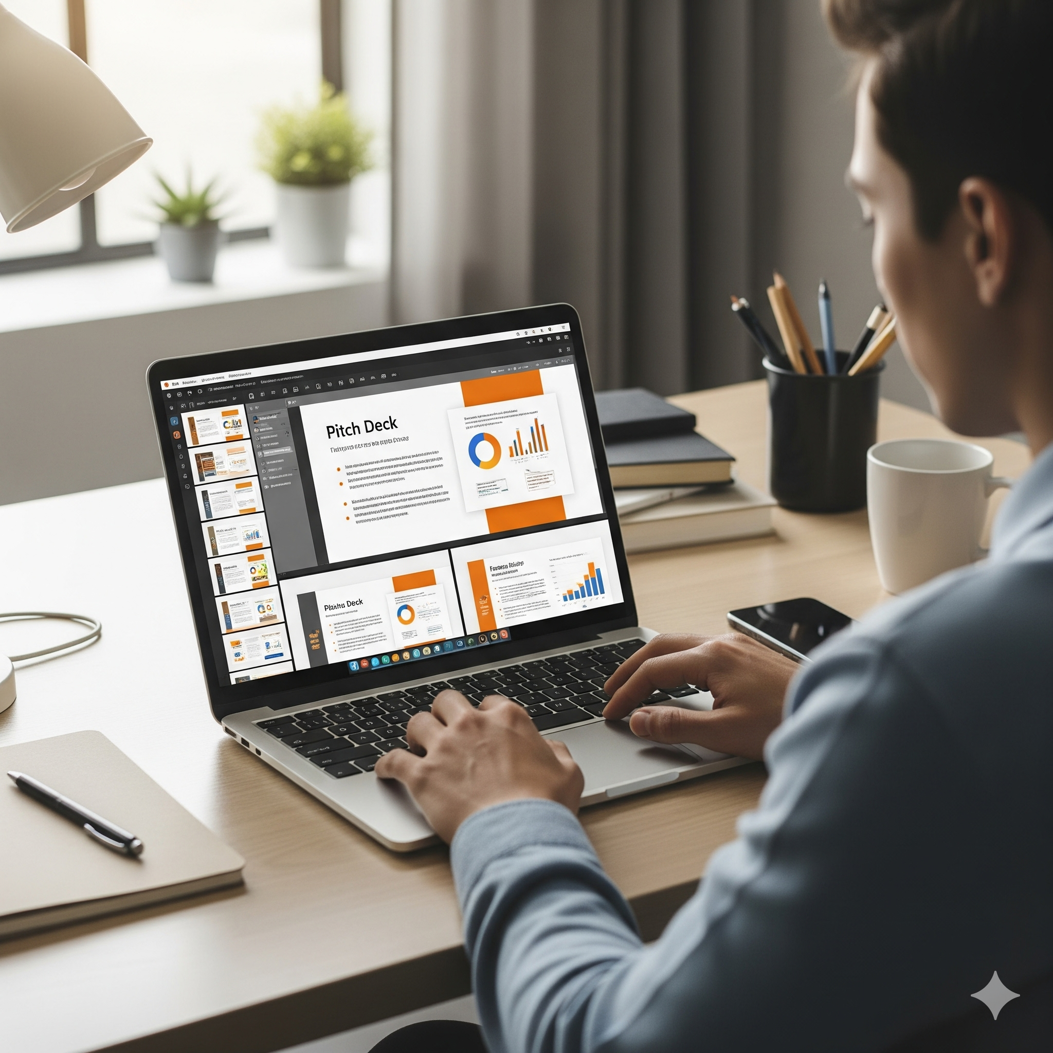 Pitch deck creation process